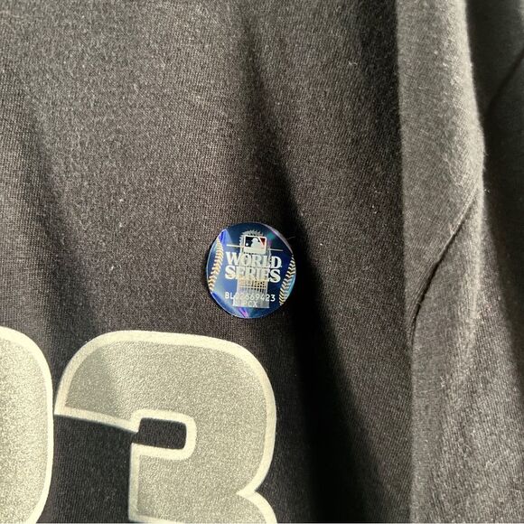 Arizona Diamondbacks Nike Black 2023 World Series T-Shirt 0720 - Picture 3 of 8